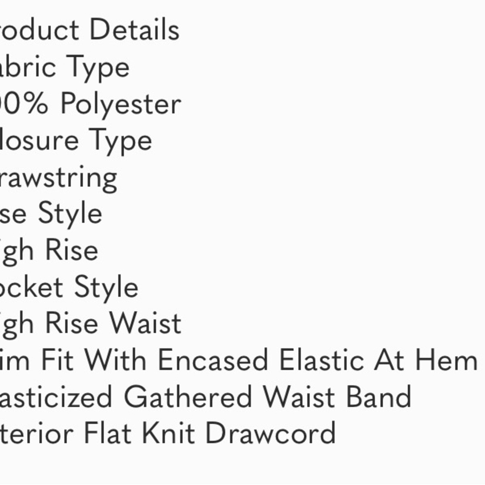 SKIMS Tan Fleece Track Pants & Joggers - Picture 3 of 7